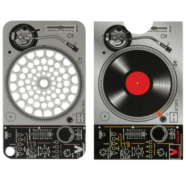 Grinder Card – Metall-Grinderkarte Groove