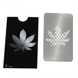 Grinder Card – Metall-Grinderkarte Silver Leaf