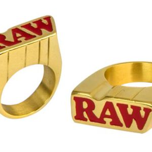 RAW Smokers Ring Gold