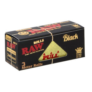 RAW Classic BLACK King Size Rolls