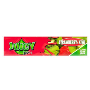 Juicy Jays King Size Slim aromatisiertes Papier, Strawberry Kiwi (Erdbeer Kiwi)