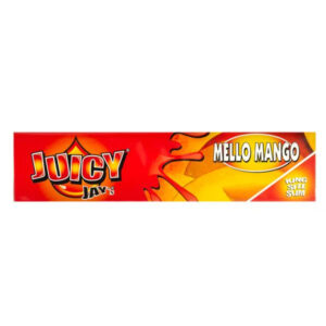 Juicy Jays King Size Slim aromatisiertes Papier, Mello Mango