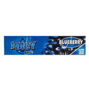 Juicy Jays King Size Slim aromatisiertes Papier, Blueberry (Blaubeere)