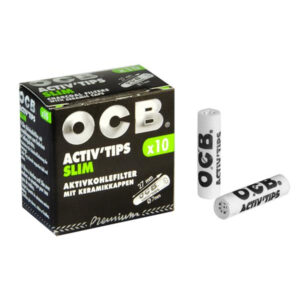 OCB Activ Tips Slim Premium Aktivkohlefilter ø7mm
