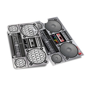 Grinder Card – Metall-Grinderkarte, Boom Box