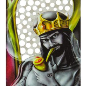 Grinder Card – Metall-Grinderkarte, Royal Highness King