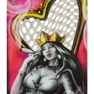 Grinder Card – Metall-Grinderkarte, Royal Highness Queen