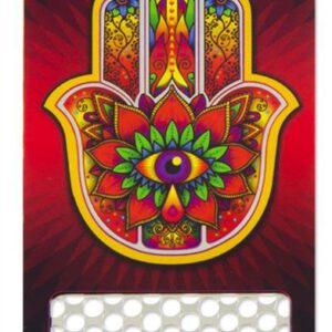 Grinder Card – Metall-Grinderkarte, Hamsa