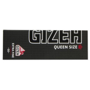 Gizeh EXTRA FINE (BLACK) Queen Size 1 1/4 Magnet Papier -50-
