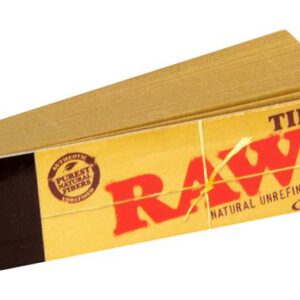 RAW Unbleached Filtertips schmal perforiert