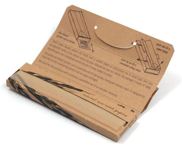 WOODZL King Size Slim Papers Big Pack 66 Blatt