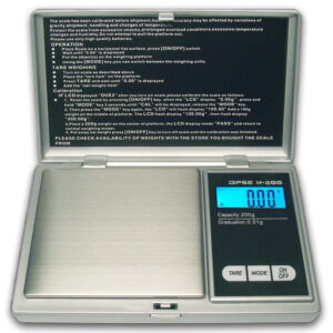 DIPSE M-200 – Taschenwaage 200g x 0,01g