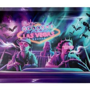 Dreh-Tablett – Rolling Tray, mittel, “Bat Country / Fear and Loathing”