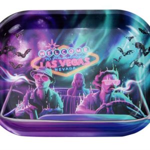 Dreh-Tablett – Rolling Tray, klein, “Bat Country”