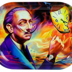 Dreh-Tablett – Rolling Tray, klein, “Dalirious”