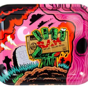 RAW Dreh-Tablett – Rolling Tray groß, “ZOMBIE”