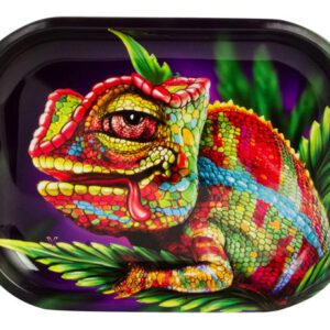 Dreh-Tablett – Rolling Tray, klein, “Chameleon”