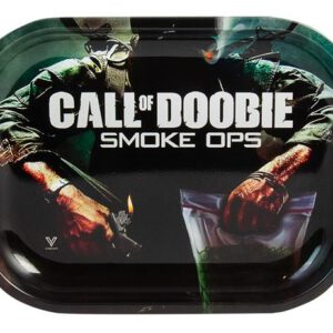 Dreh-Tablett – Rolling Tray, klein, “Call of Doobie”