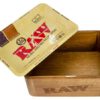 RAW Dreh-Tablett – Rolling Tray klein “RAW Holzbox mit Tray-Abdeckung” - Image 2