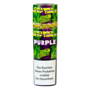 Cyclones Hemp Cones Blunt Purple