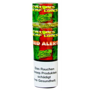 Cyclones Hemp Cones Blunt Red Alert