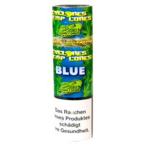 Cyclones Hemp Cones Blunt Blue