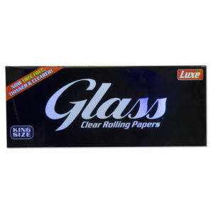 GLASS Clear King Size transparentes Papier