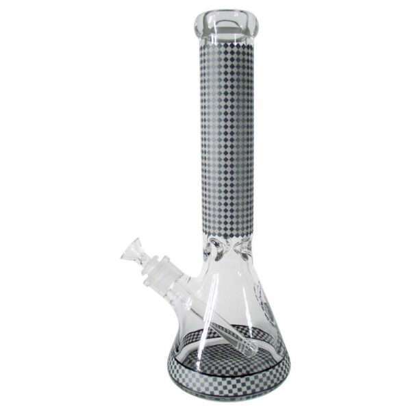 GHODT Bong Glow GH33 35cm - 5mm Wandstärke grau 4