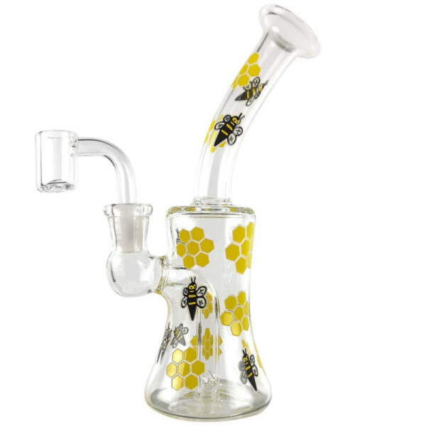 Bee Bong - Dabbing Rig 19cm Fluoreszierend GHBB