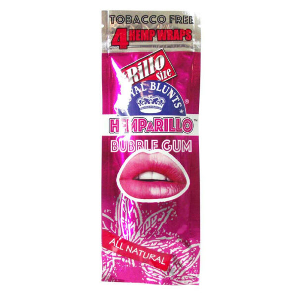 ROYAL BLUNTS Hemparillo Hemp Wraps Bubble Gum