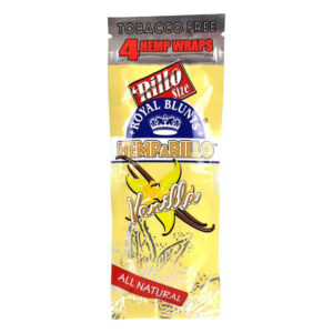 ROYAL BLUNTS Hemparillo Hemp Wraps Vanilla