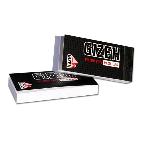 GIZEH BLACK Filter Tips Regular