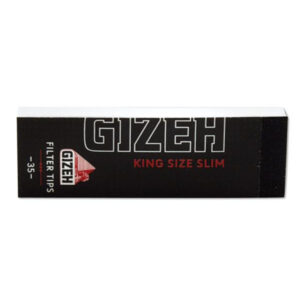 GIZEH BLACK Filter Tips Slim